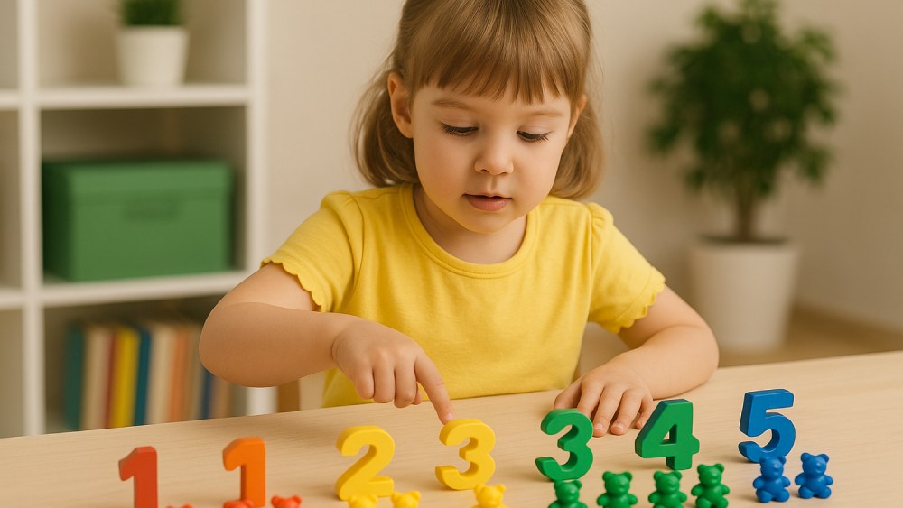 как научить ребенка считать